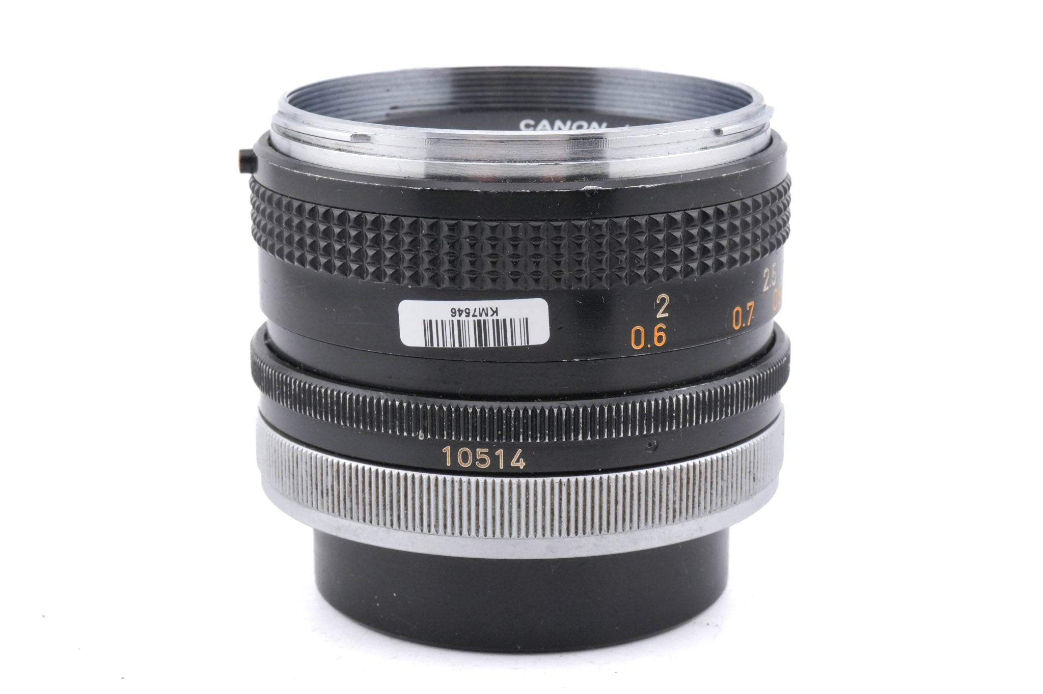 Canon 50mm f1.8 (Chrome Nose)