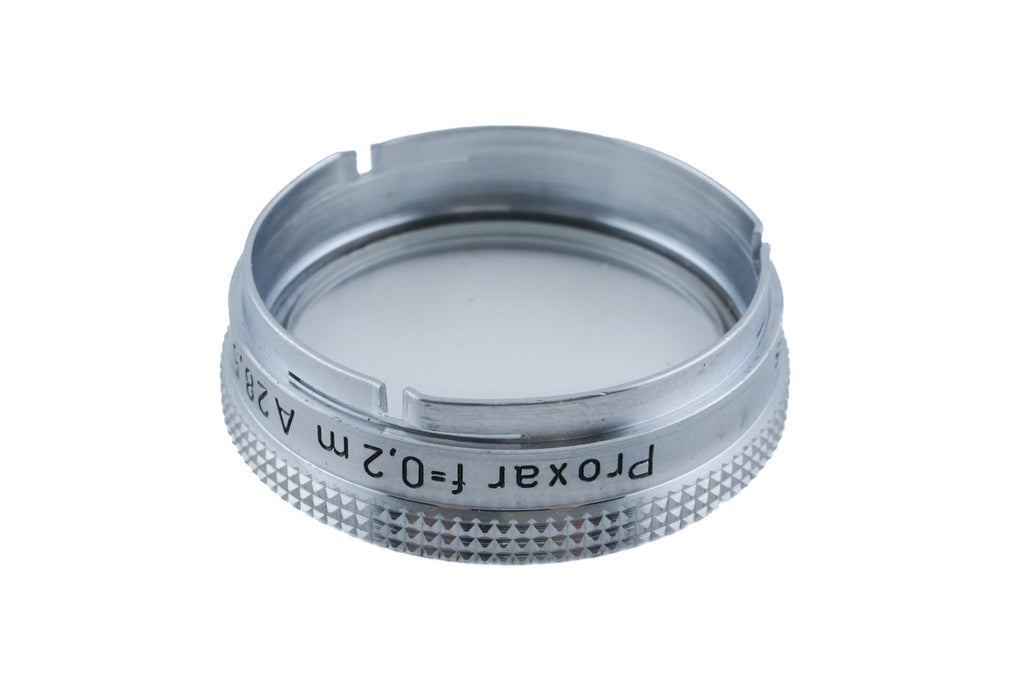 Carl Zeiss 28.5mm Push-On Proxar Filter f=0.2m (909)