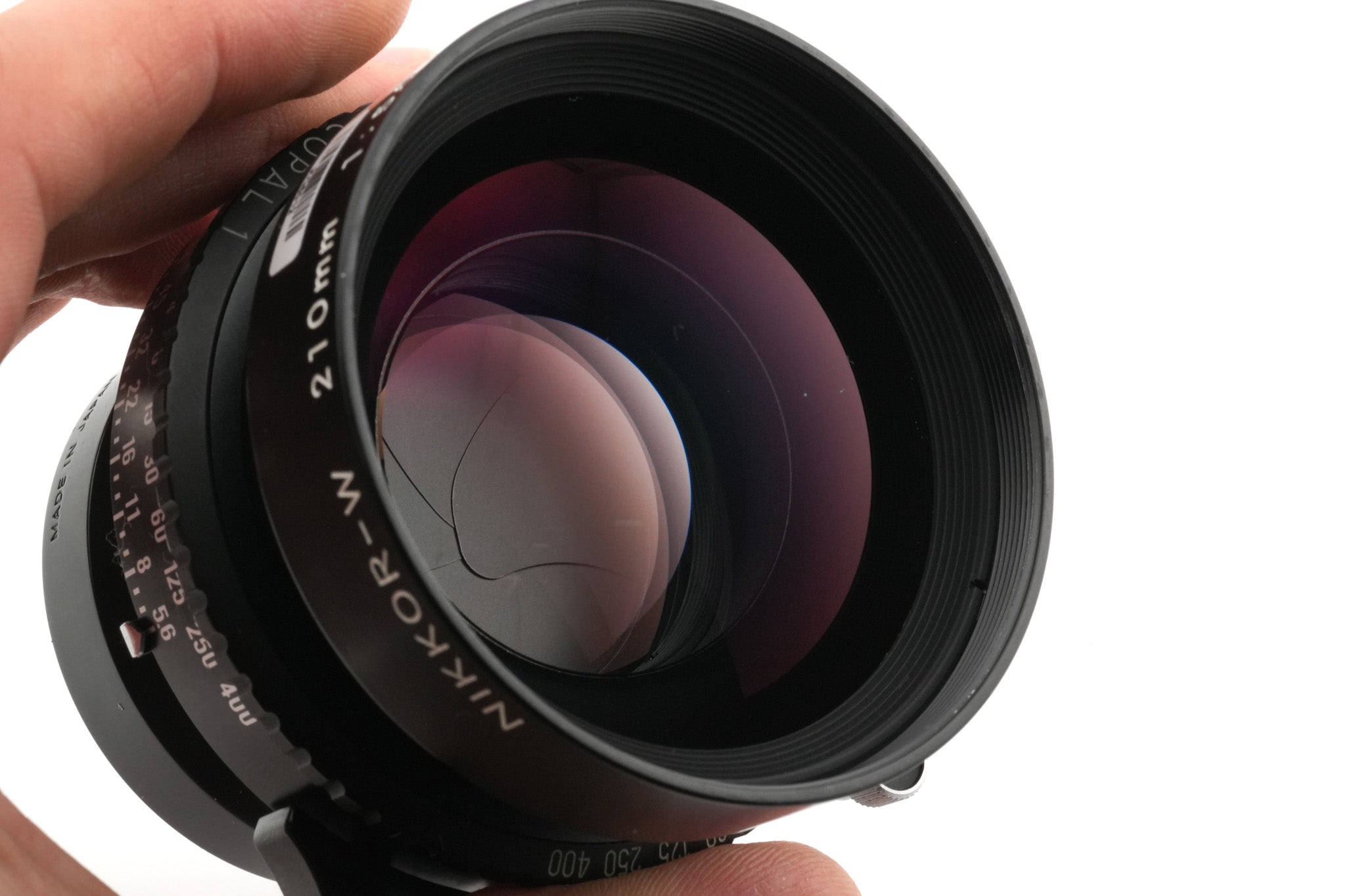 Nikon 210mm f5.6 Nikkor-W (Shutter) – Kamerastore