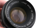 Chinon 55mm f1.7 Auto
