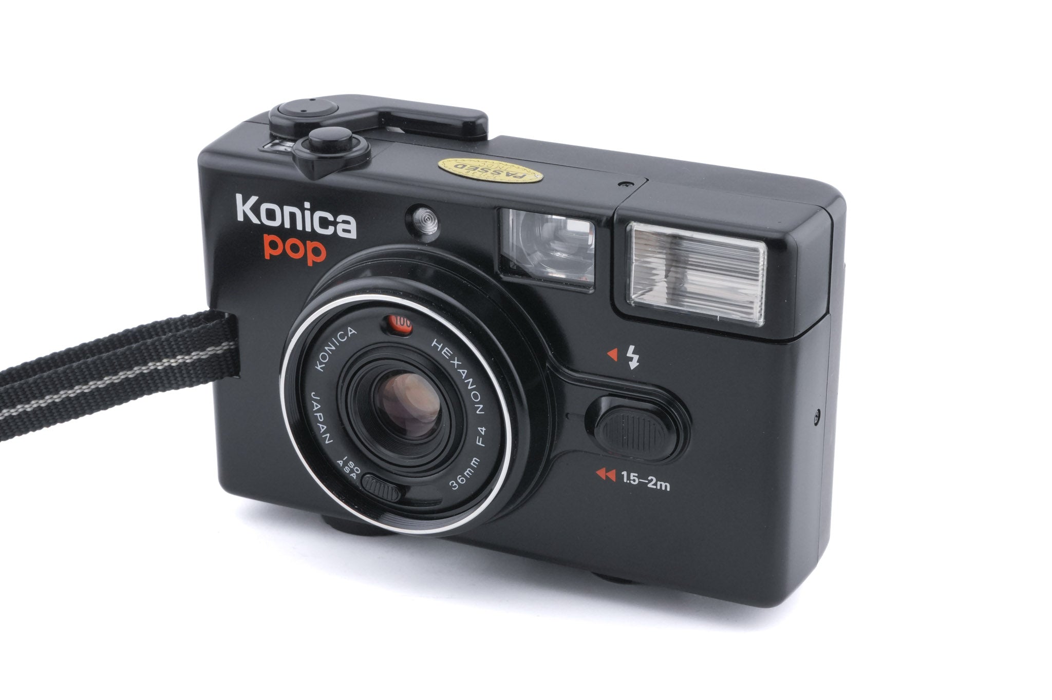 稀少 撮影可 コニカ POP EFJ の海外版 黒 konica フィルムカメラ 稀少 撮影可 コニカ POP EFJ の海外版 黒 konica フィルムカメラ