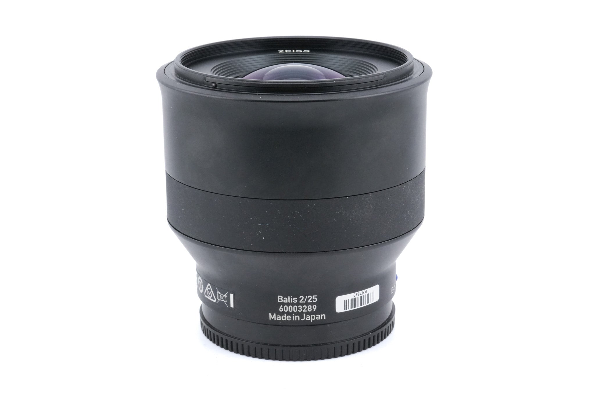 Carl Zeiss 25mm f2 Distagon T* Batis