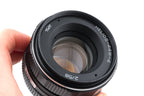 Helios 58mm f2 Helios 44M-4