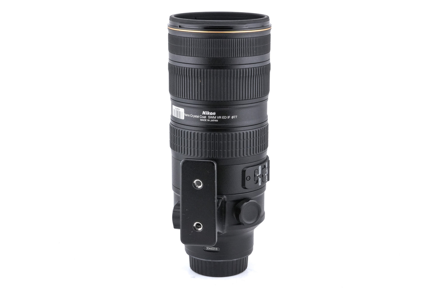 Nikon 70-200mm f2.8 AF-S Nikkor G II ED N VR