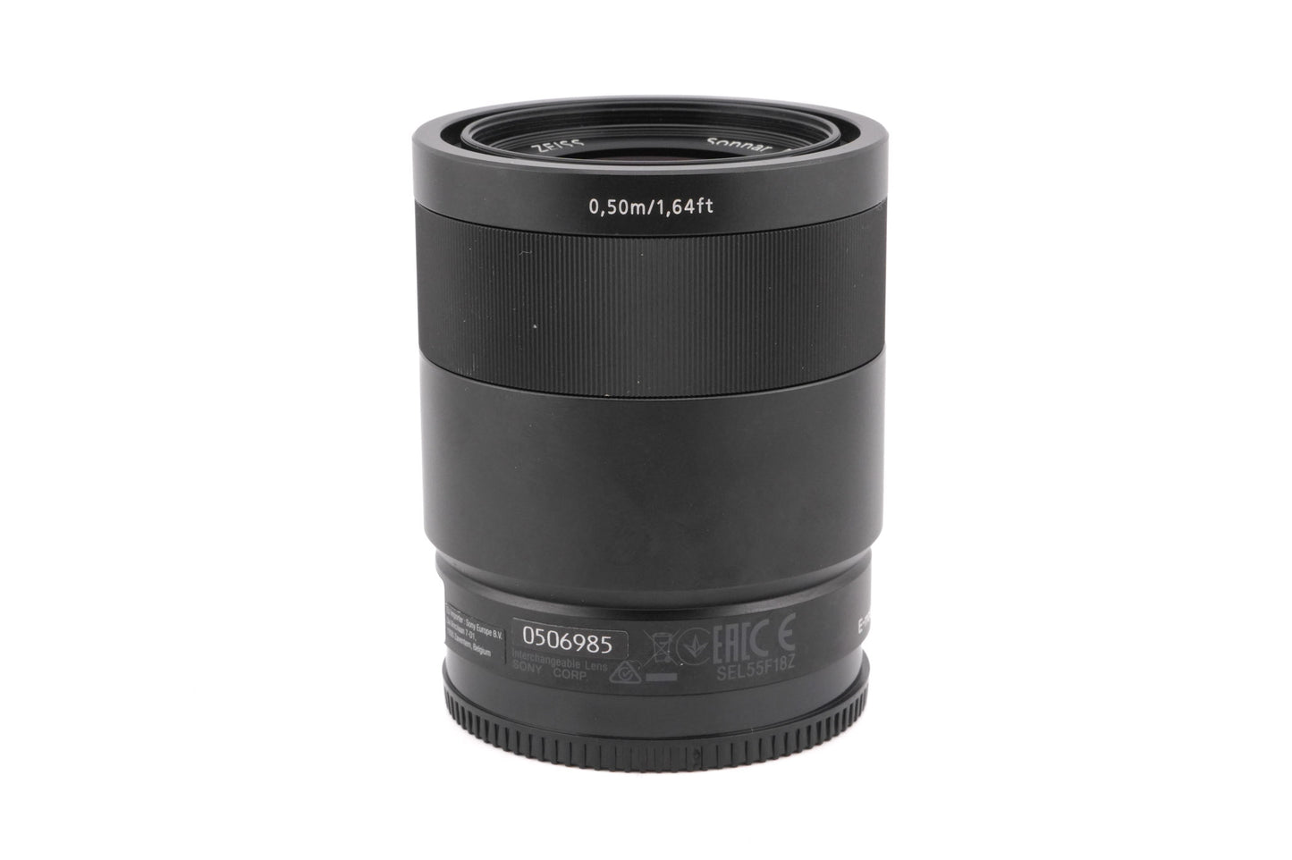 Sony 55mm f1.8 Sonnar T* ZA (SEL55F18Z)