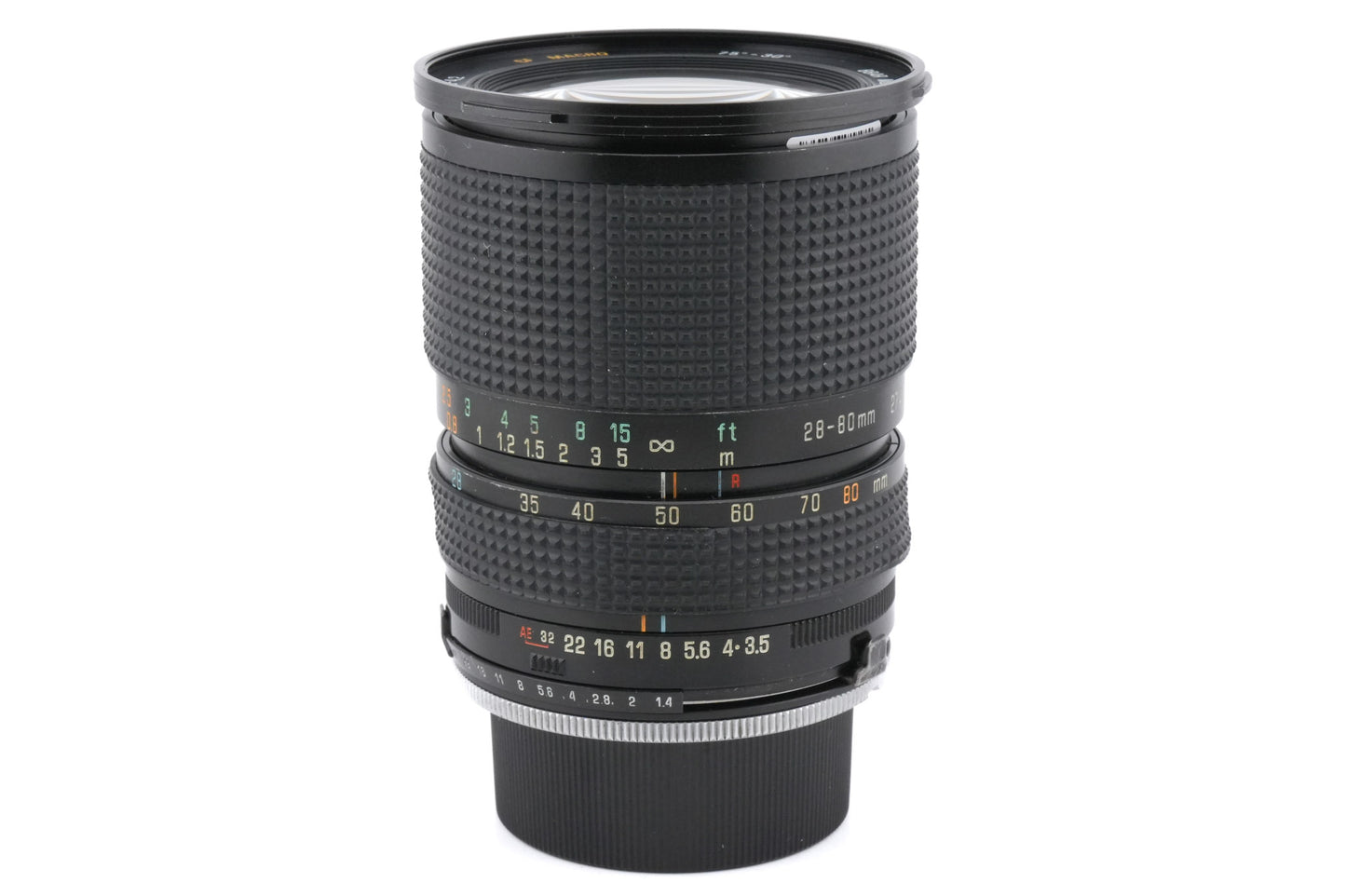 Tamron 28-80mm f3.5-4.2 SP CF Macro BBAR MC + Adaptall - Pentax K Adapter