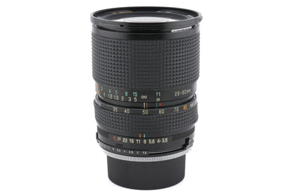 Tamron 28-80mm f3.5-4.2 SP CF Macro BBAR MC + Adaptall - Pentax K Adapter