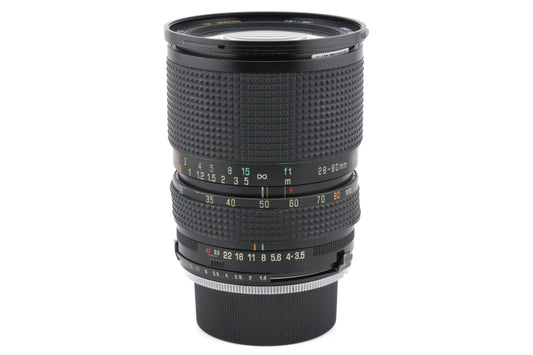 Tamron 28-80mm f3.5-4.2 SP CF Macro BBAR MC + Adaptall - Pentax K Adapter