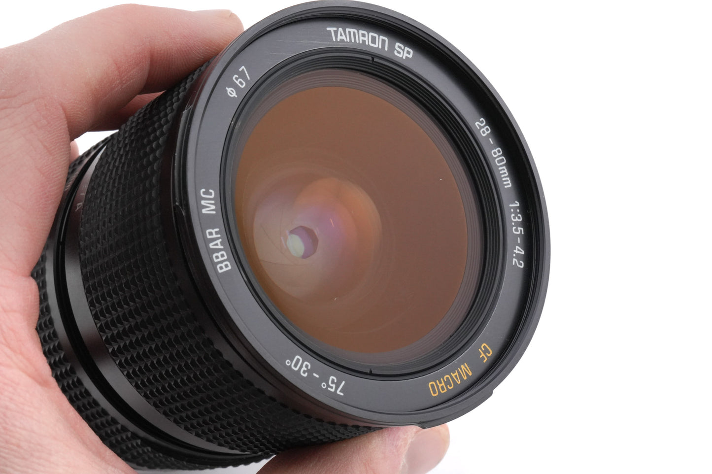 Tamron 28-80mm f3.5-4.2 SP CF Macro BBAR MC + Adaptall - Pentax K Adapter