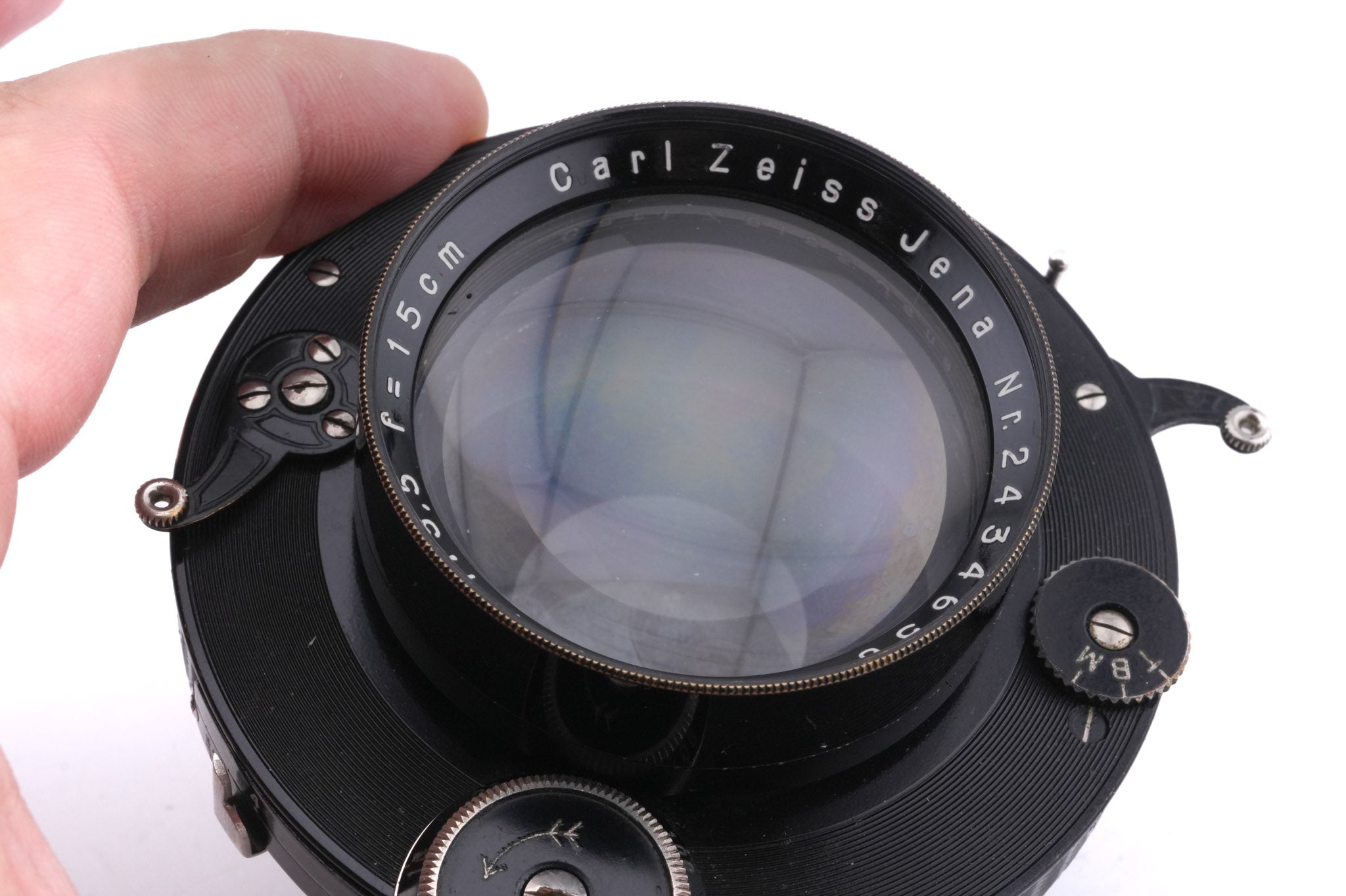 Carl Zeiss 15cm f3.5 Tessar Jena (Shutter)