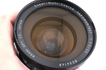 Pentax 55mm f3.5 Super-Multi-Coated Takumar 6x7