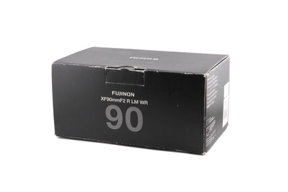 Fujifilm 90mm f2 Super EBC Fujinon XF R LM WR