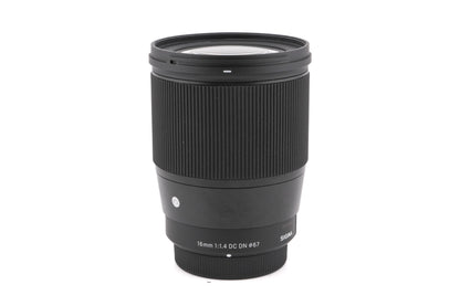 Sigma 16mm f1.4 DC DN Contemporary