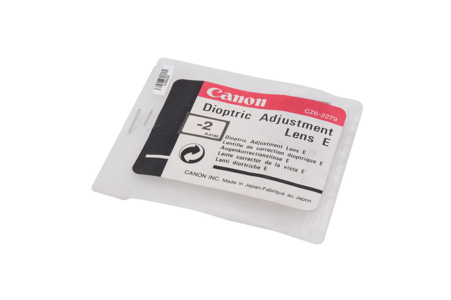 Canon Dioptric Adjustment Lens E -2