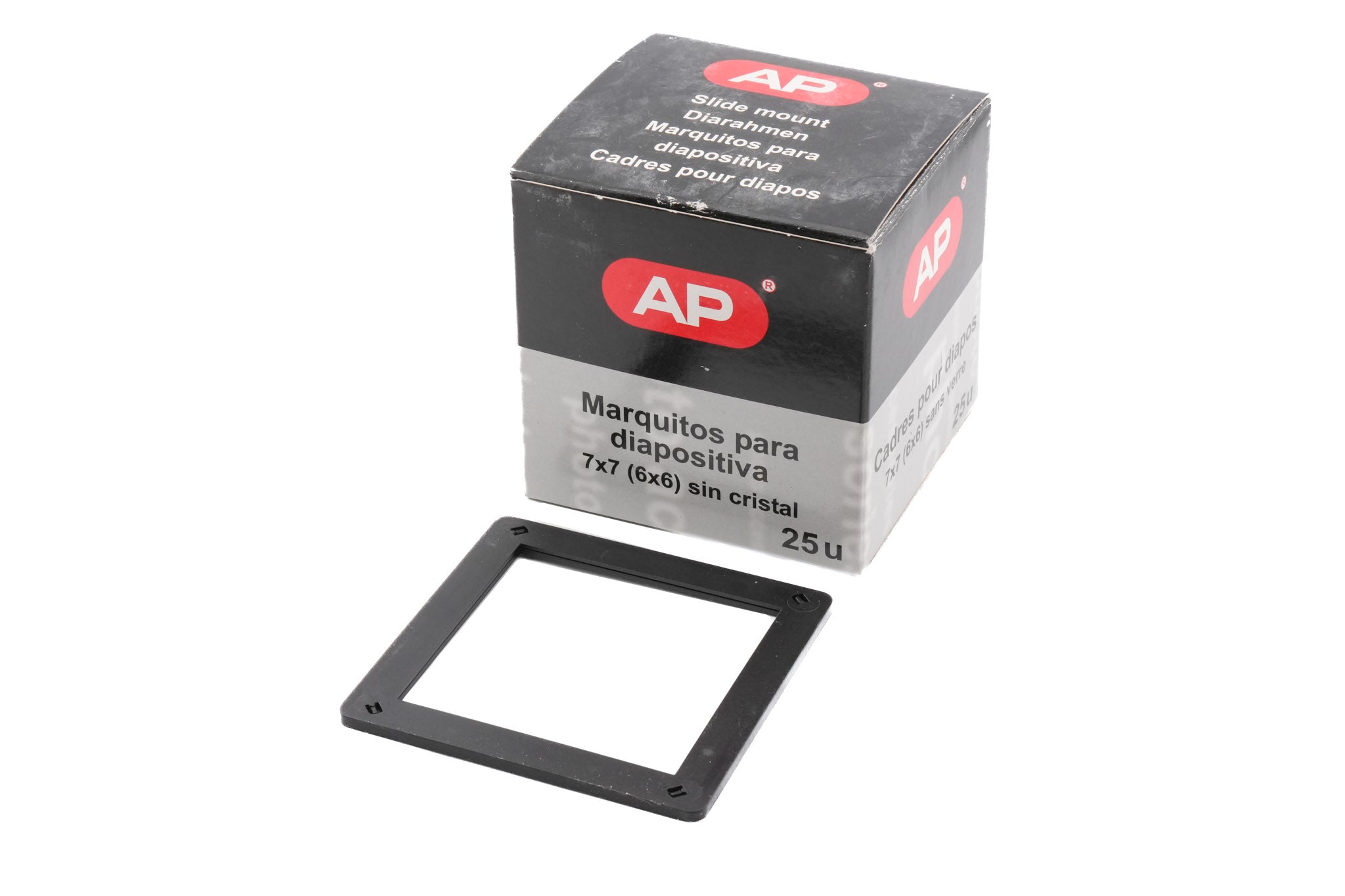 AP 7 x 7 cm (6 x 6 cm) Glassless Slide Mounts