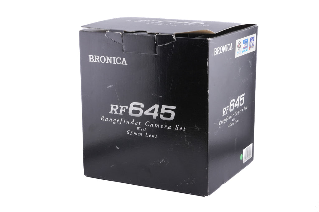 Zenza Bronica RF645 + 65mm f4 Zenzanon-RF