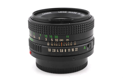 Canon 50mm f1.8 FDn