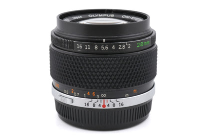 Olympus 28mm f2 Zuiko Auto-W