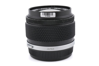 Olympus 28mm f2 Zuiko Auto-W