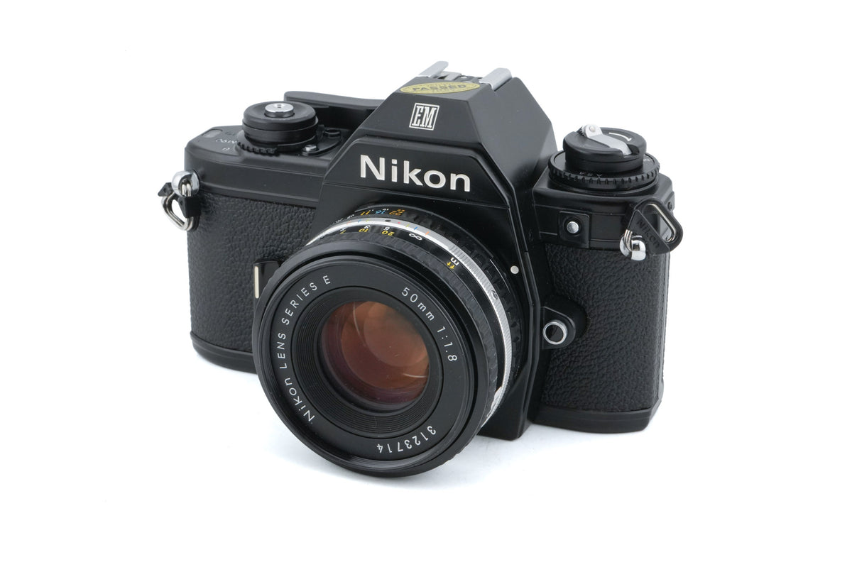 Nikon EM + 50mm f1.8 Series E