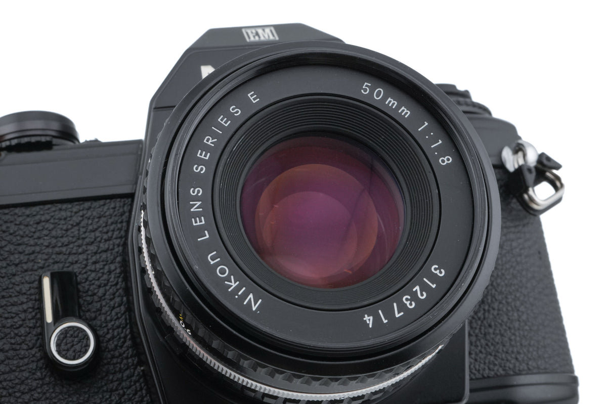 Nikon EM + 50mm f1.8 Series E