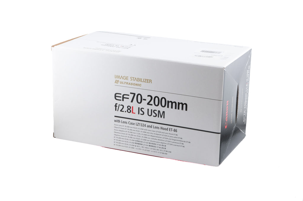 Canon 70-200mm f2.8 L IS USM