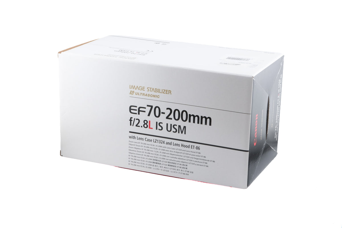 Canon 70-200mm f2.8 L IS USM