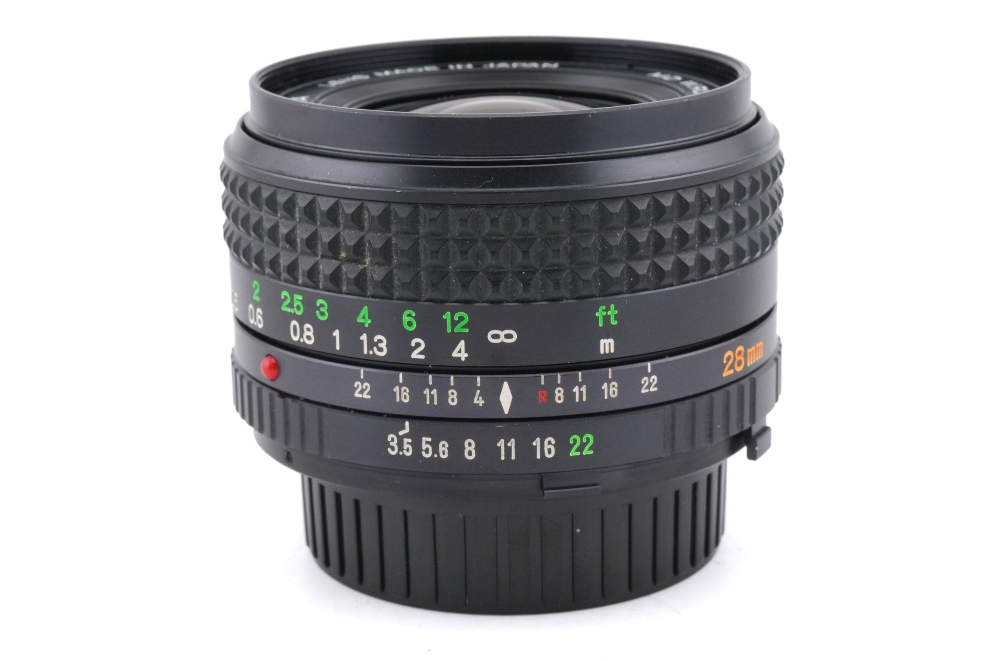 Minolta 28mm f3.5 MD W.Rokkor