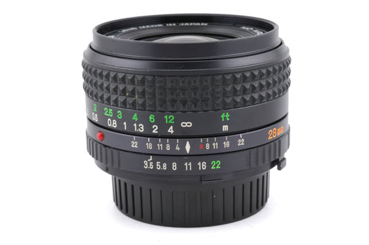 Minolta 28mm f3.5 MD W.Rokkor