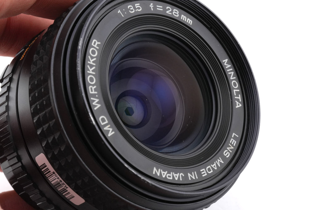 Minolta 28mm f3.5 MD W.Rokkor