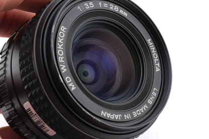 Minolta 28mm f3.5 MD W.Rokkor