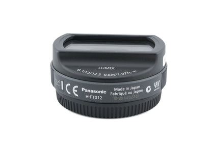 Panasonic 12.5mm f12 Lumix G 3D (H-FT012)