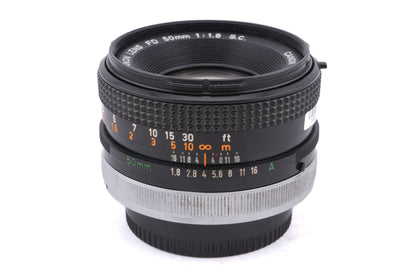 Canon 50mm f1.8 S.C.