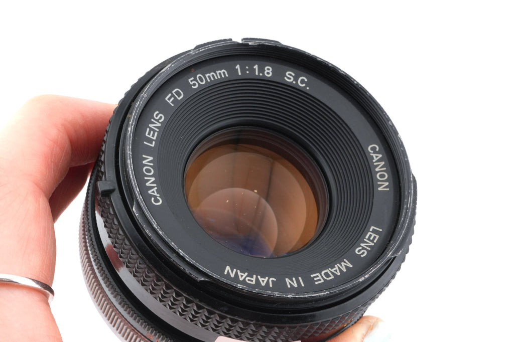 Canon 50mm f1.8 S.C.