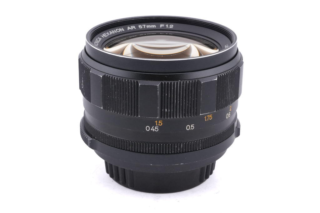 Konica 57mm f1.2 Hexanon AR