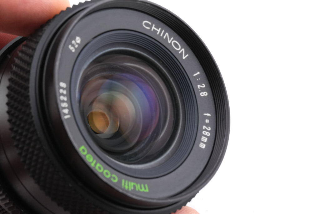 Chinon 28mm f2.8 Auto Multi-Coated