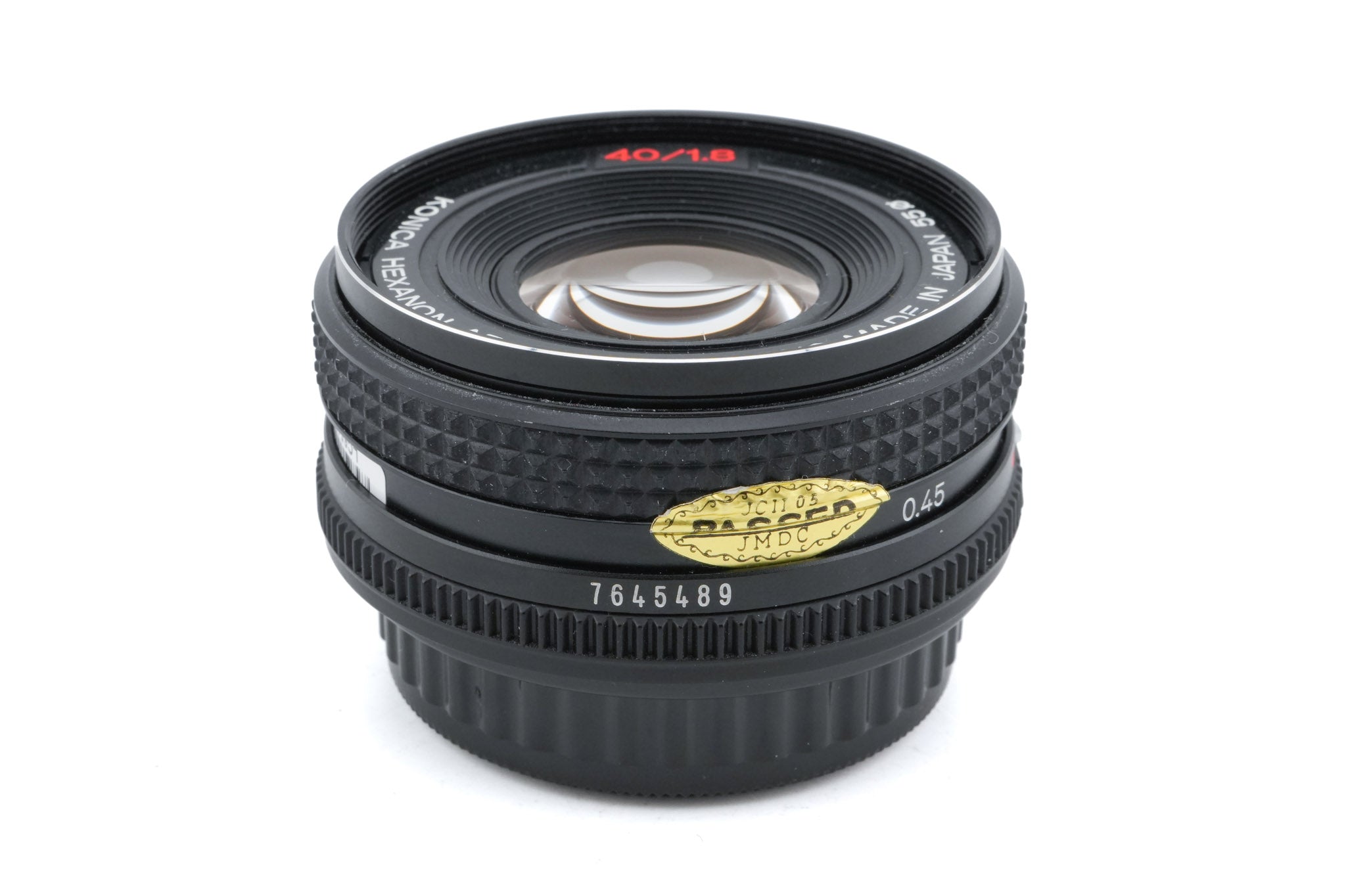 Konica 40mm f1.8 Hexanon AR