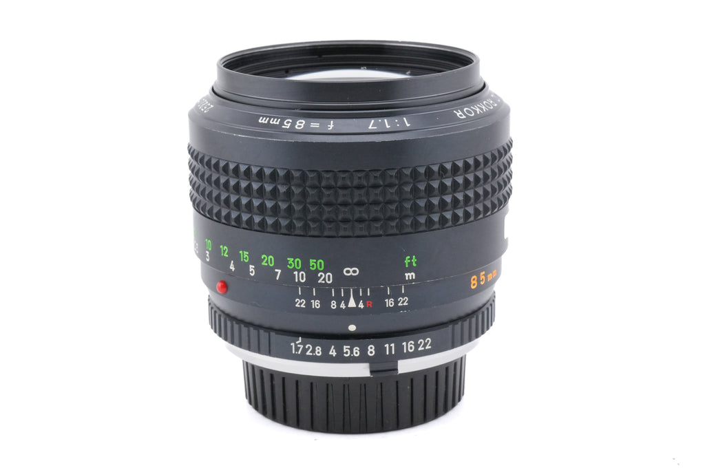 Minolta 85mm f1.7 MC Rokkor