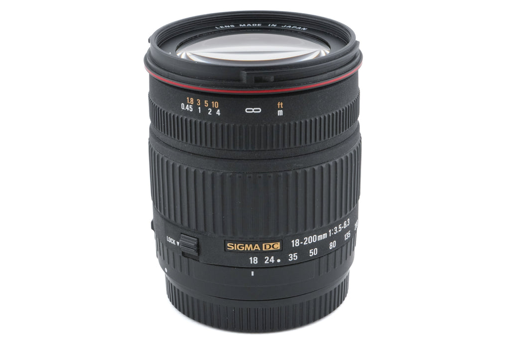 Sigma 18-200mm f3.5-6.3 DC