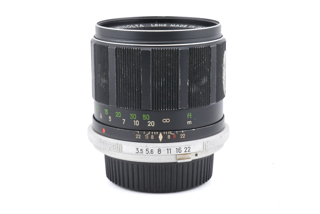 Minolta 100mm f3.5 Auto Tele Rokkor-QE