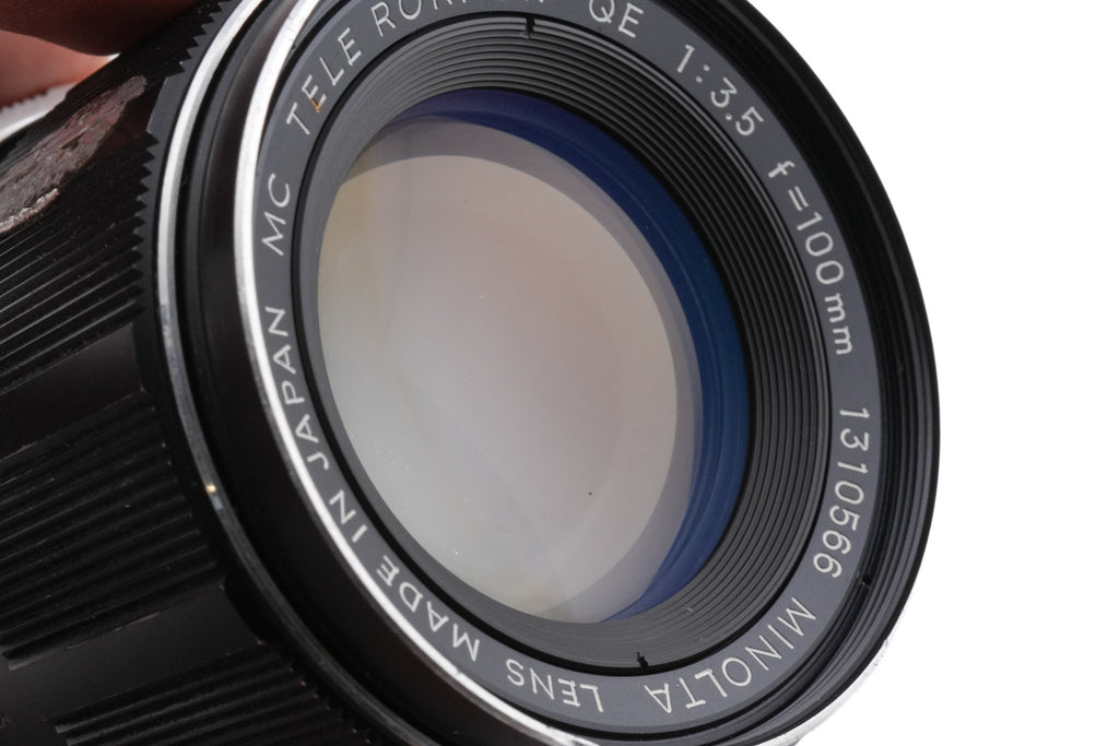 Minolta 100mm f3.5 Auto Tele Rokkor-QE