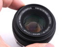 Olympus 50mm f1.8 Zuiko Auto-S