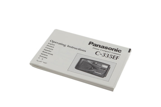 Panasonic C-335EF Instructions - Accessory
