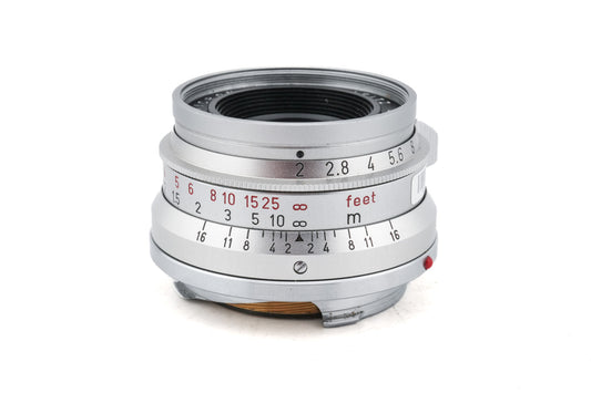 Leica 35mm f2 Summicron (Type I) (8-Element) (Silver, SAWOM / 11308) - Lens