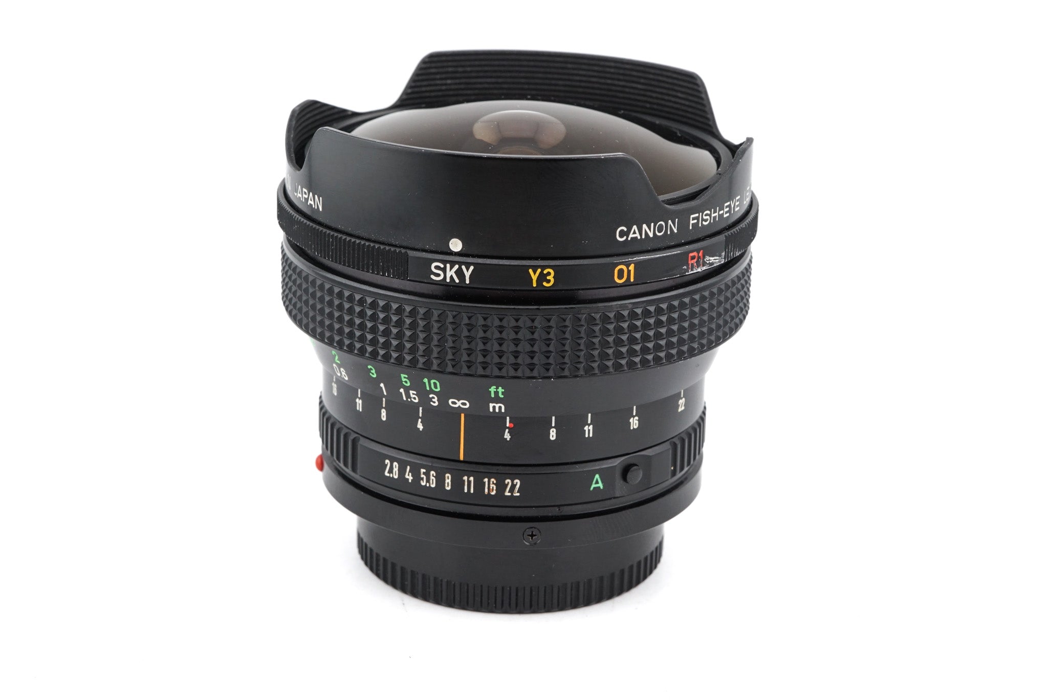 Canon 15mm f2.8 Fish-Eye FDn - Lens