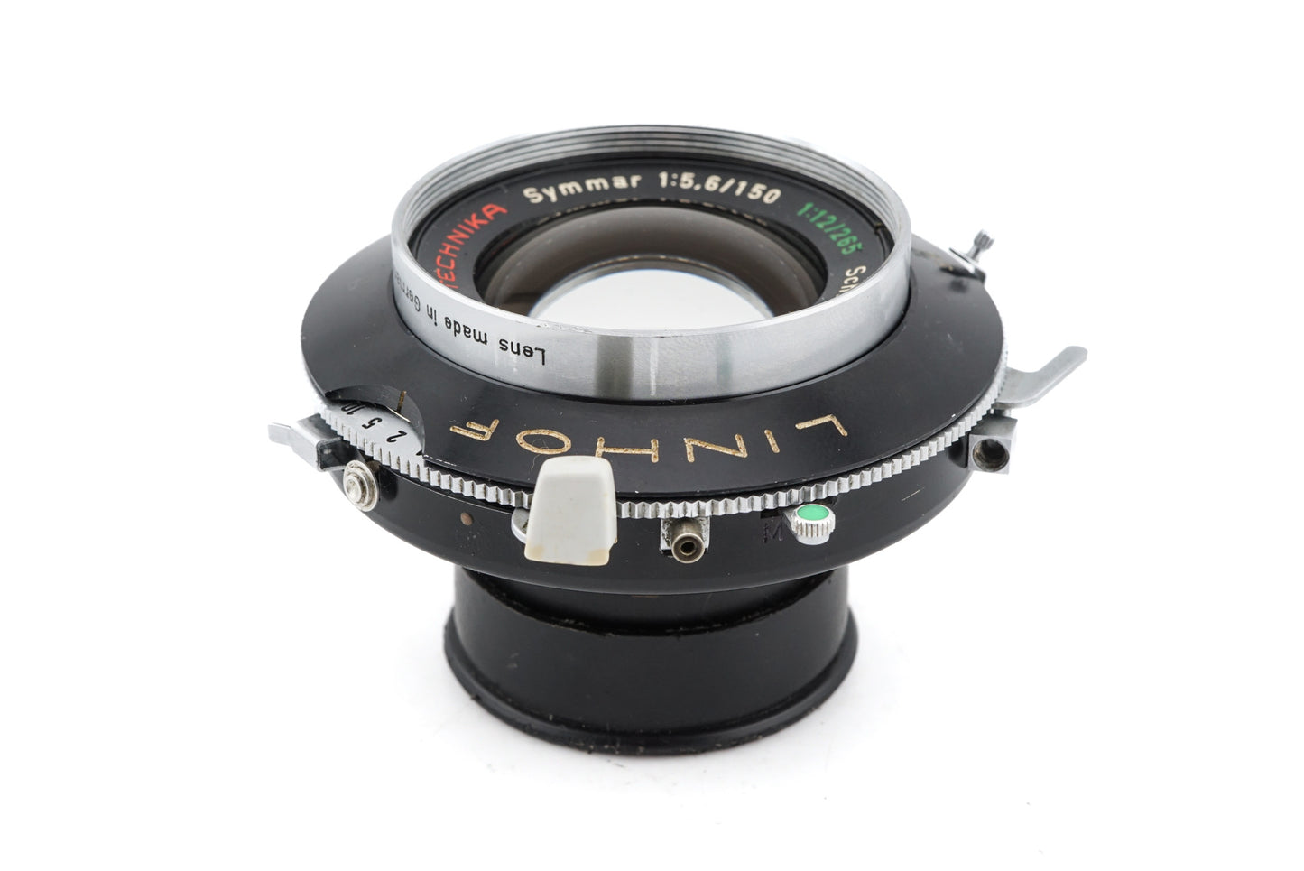 Schneider-Kreuznach 150mm f5.6 / 265mm f12 Symmar Technika (Shutter) - Lens