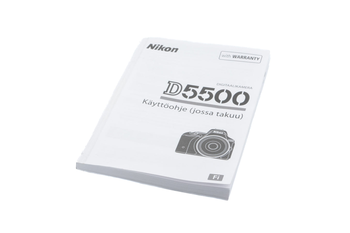 Nikon D5500 Instructions - Accessory