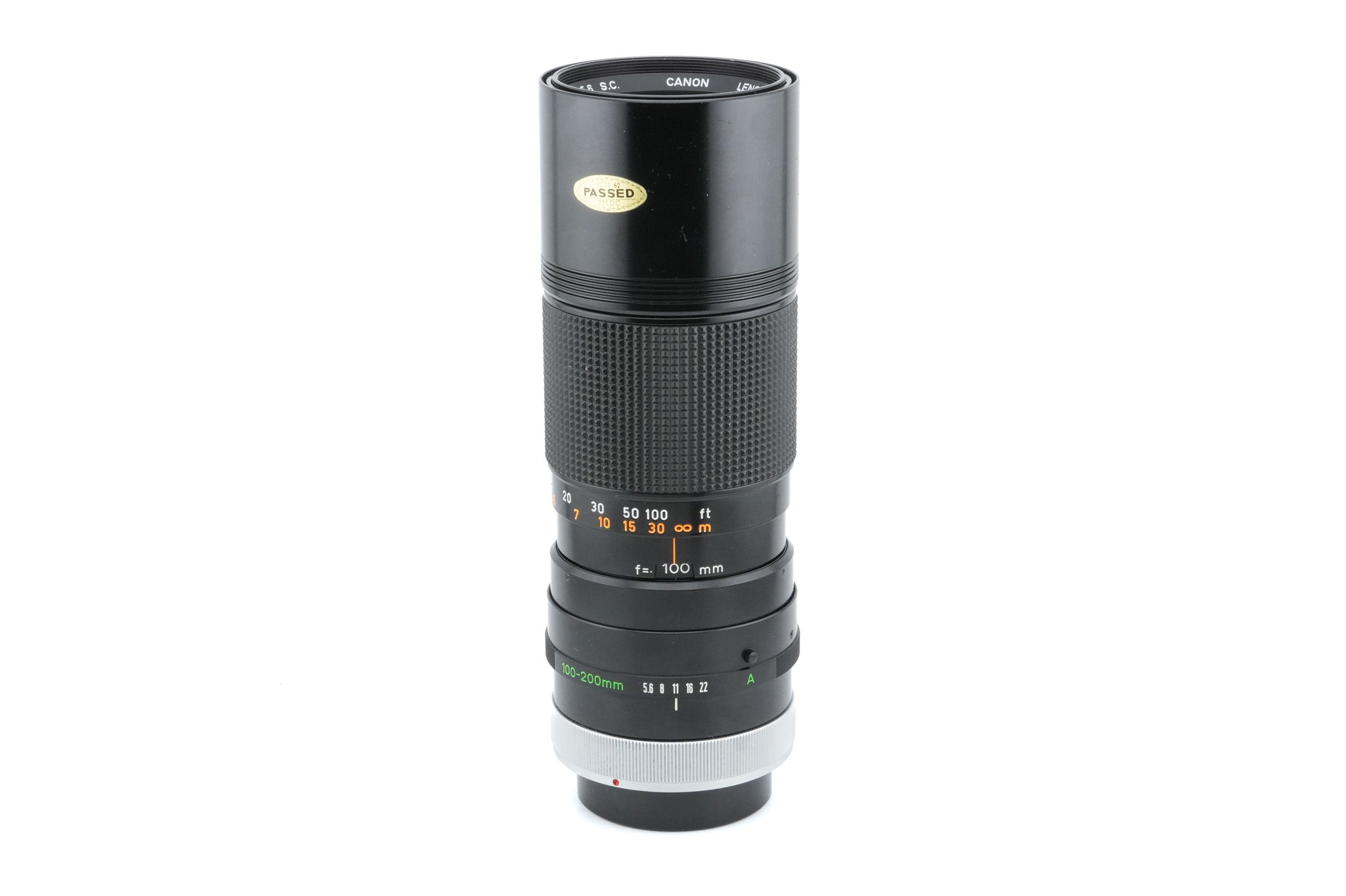Canon 100-200mm f5.6 S.C. - Lens
