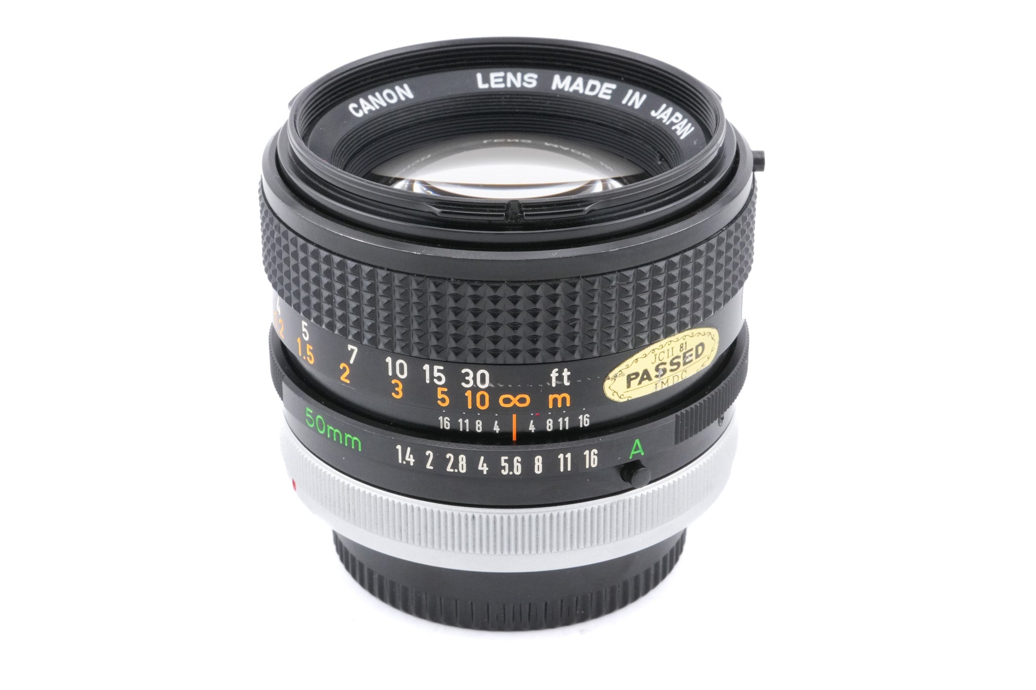 Canon 50mm f1.4 S.S.C. - Lens