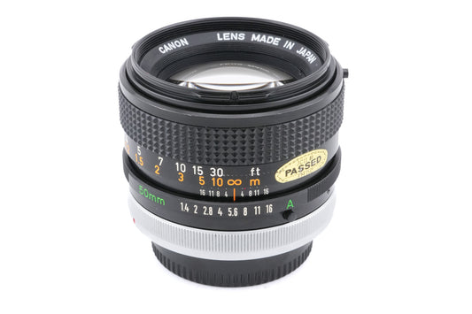 Canon 50mm f1.4 S.S.C. - Lens